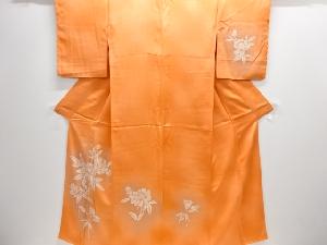 未使用品　枝花模様暈し訪問着